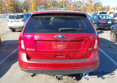 2014 Ford Edge Sel z USA, uszkodzony, nr VIN 2FMDK3JC0EBB76411